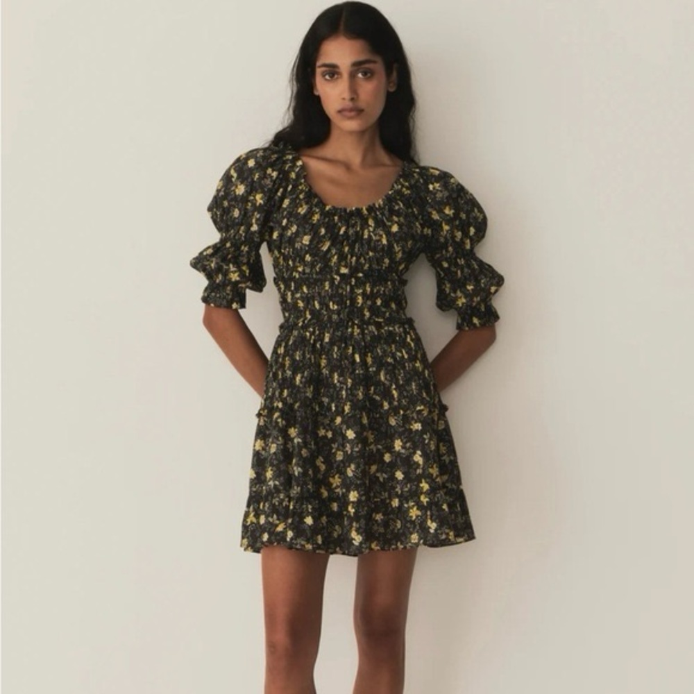 Doen Ismene Floral Mini Dress - Picture 3 of 4